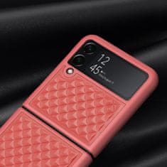 Dux Ducis Venice ovitek za Samsung Galaxy Z Flip 4, rdeča