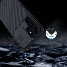 Nillkin CamShield ovitek za Samsung Galaxy S23 Ultra, črna