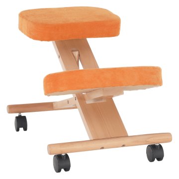 KONDELA Flonet ergonomski klečalnik na kolesih