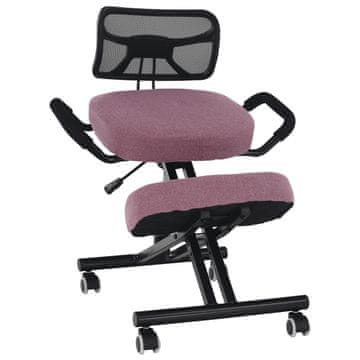 KONDELA Rufus ergonomski klečalnik na kolesih
