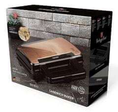 Berlingerhaus Aparat za pripravo sendvičev z neprijemljivo površino 900 W Rosegold Metallic Line BH-9143