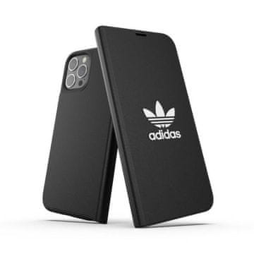 Adidas Adidas OR Booklet Case BASIC ovitek za iPhone 12 Pro Max - črno-bel
