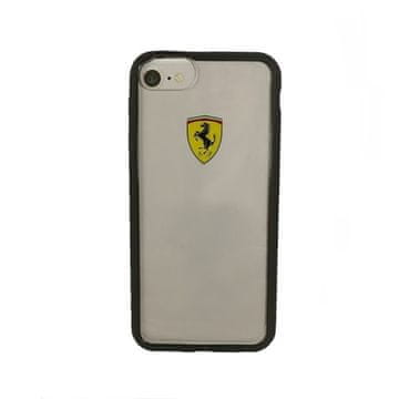 Ferrari trdi ovitek FEHCRFP7BK za iPhone 7/8/SE 2020 / SE 2022 prozoren/črn