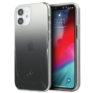 MERCEDES Mercedes Transparent Line ovitek za iPhone 12 mini - črna