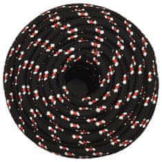Vidaxl Vrv za čoln bela 16 mm 25 m polipropilen