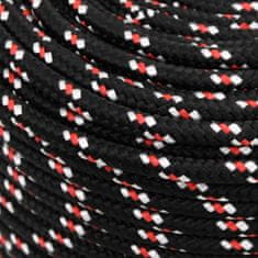 Vidaxl Vrv za čoln bela 8 mm 50 m polipropilen