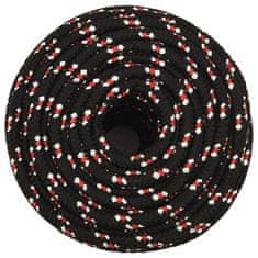 Vidaxl Vrv za čoln bela 12 mm 25 m polipropilen
