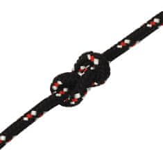 Vidaxl Vrv za čoln bela 12 mm 25 m polipropilen