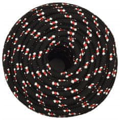 Vidaxl Vrv za čoln bela 14 mm 25 m polipropilen