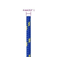 Vidaxl Vrv za čoln moder 6 mm 25 m polipropilen