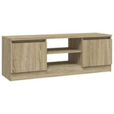Vidaxl TV omarica z vrati sonoma hrast 102x30x36 cm