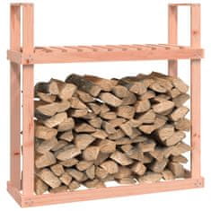 Greatstore Stojalo za drva 110x35x108,5 cm trden les douglas