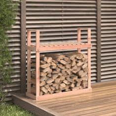 Greatstore Stojalo za drva 110x35x108,5 cm trden les douglas