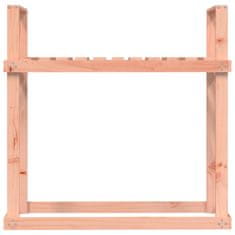 Greatstore Stojalo za drva 110x35x108,5 cm trden les douglas
