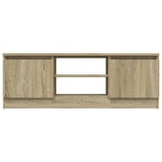 Vidaxl TV omarica z vrati sonoma hrast 102x30x36 cm