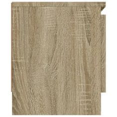 Vidaxl TV omarica z vrati sonoma hrast 102x30x36 cm