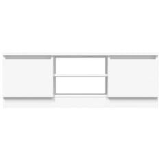 Vidaxl TV omarica z vrati bela 102x30x36 cm