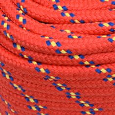 Vidaxl vidaXL Jadralna vrv, rdeča, 16 mm, 25 m, polipropilen
