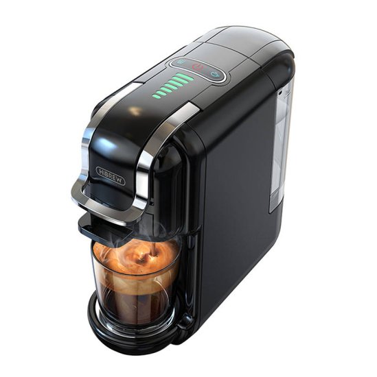 slomart aparat za kavo na kapsule 5v1 hibrew h2b (črn)