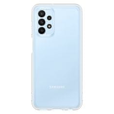 Samsung soft clear cover trpežen ovitek z gel okvirjem in ojačanim zadnjim delom samsung galaxy a23 transparent (ef-qa235ttegww)
