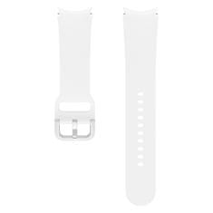 Samsung športna elastična zapestnica za samsung galaxy watch 4/4 classic / 5/5 pro (m / l) bela (et-sfr91lwegeu)