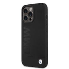 Bmw ovitek bmhmp13lslblbk iphone 13 pro / 13 6.1; črn/black hardcase silicone signature logo magsafe