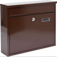 151 VOREL POŠTNI NABIRALNIK 310x360x100mm RJAV