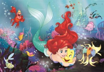 Clementoni Puzzle Disneyjeve princese: 24 kosov: Mala morska deklica MAXI
