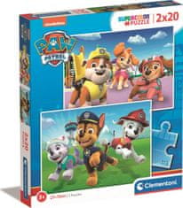 Clementoni Puzzle Paw Patrol 2x20 kosov