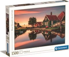 Clementoni Puzzle Vas Zaanse Schans 1500 kosov
