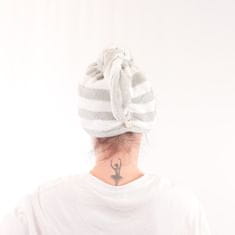 VivoVita HairTowel II – set 2 brisač za hitro sušenje las, siva