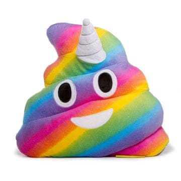 HappyFace Blazina plišasta emoji kakec samorog 32cm