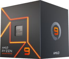 AMD Ryzen 9 7900 procesor, 12 jedrni, 24 niti, 3,7 GHz, 5,4 GHz Boost, Wraith Prism hladilnik (100-100000590BOX)