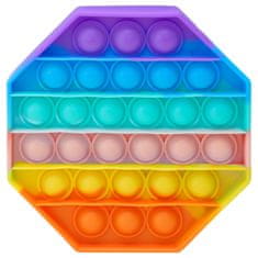 Northix Pop It, Fidget igrača z mehurčki - Octagon 
