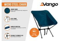 Vango Micro Steel Chair Std Mykonos Blue stol