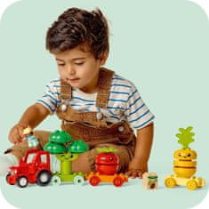 LEGO DUPLO 10982 Traktor z zelenjavo in sadjem