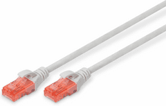 Digitus UTP kabel, CAT.6, 0,25m, siv (DK-1617-0025)