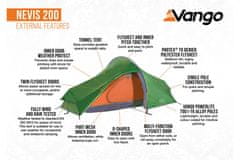 Vango šotor Nevis 200 Pamir Green