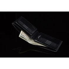 ZAGATTO Moška usnjena denarnica z žepom ZG-007-BAR