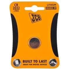 JCB Litijeva gumbna baterija CR2032 1 kos