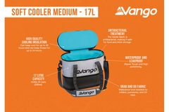 Vango Soft Cooler hladilna torba, 17L, siva