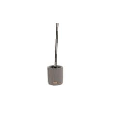 DKD Home Decor WC ščetka DKD Home Decor Grey Cement iz nerjavečega jekla 10 x 10 x 36 cm