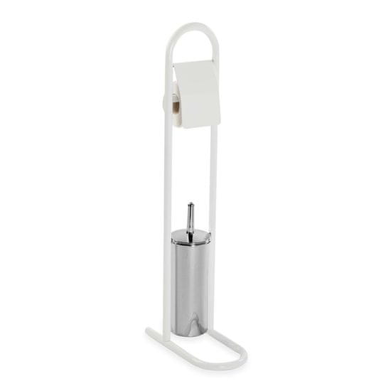 Versa WC ščetka Versa White Metal Chromed (28 x 80 x 16 cm)