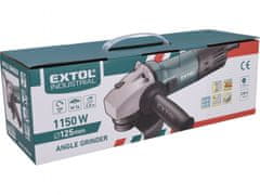 Extol Industrial Kotni brusilnik, 125mm, 1150W