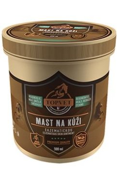 Topvet Mazilo za ekcematozno kožo za konje 500ml
