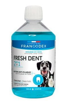 Francodex Fresh Dent 2v1 za pse in mačke 500ml