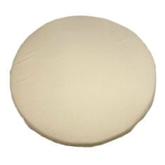 Mimiko Prevleka za okroglo ležišče Beige 100 cm x 100 cm