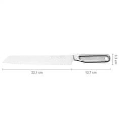 Fiskars Nož za kruh ALL STEEL, 22 cm (1062883)