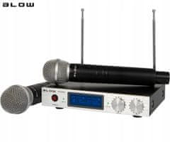Blow PRM905 brezžični mikrofon s sprejemnikom, 2 kos