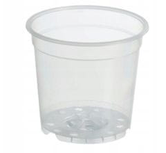 Prozoren plastični lonček za pridelavo 15 cm
